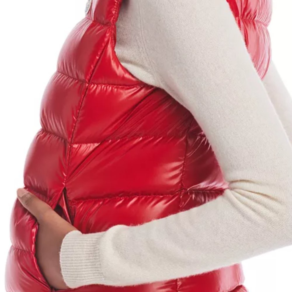 100% Authentic Moncler Tib Laque Down Puffer Vest